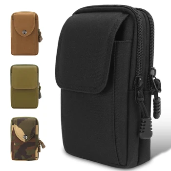 Тактически телефон торбичка чанта военни кръста чанта Фани пакет телефон случай EDC инструмент пакет за открит къмпинг лов компактна чанта