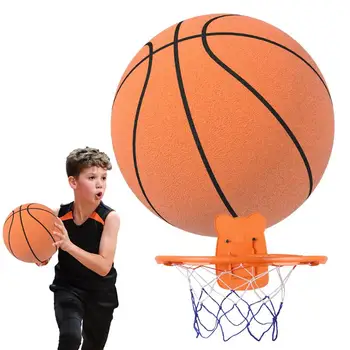 Тиха спортна топка с пяна с висока плътност Вътрешна безшумна баскетболна мека еластична топка Детски спортни игри за играчки