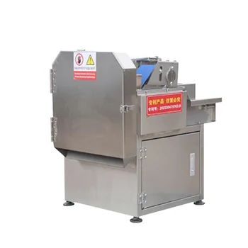 Търговска електрическа машина за рязане на зеленчуци Кухненска машина за рязане на картофи от неръждаема стомана