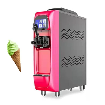 Търговски мек сладолед машина Единична глава сладолед Makers Desktop сладолед Вендинг машина 1000W