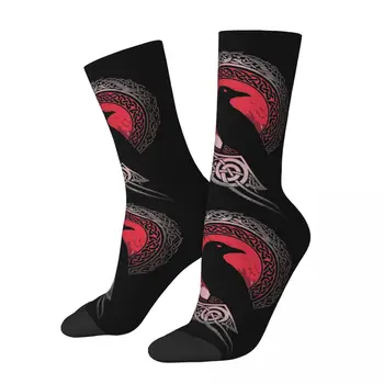 Цветни спортни чорапи Viking Ragnar's Raven полиестерни чорапи за унисекс