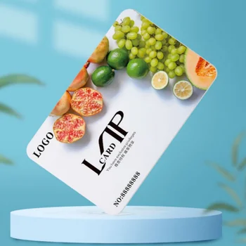 персонализиран продукт, високо качество Китай персонализирано лого Pvc визитна картичка пластмасова визитка релефна карта